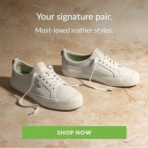 Cariuma White Leather Sneakers NWT